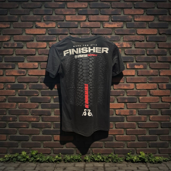 Women's Craft Black Red Spartan Sprint FINISHER Short Sleeve Tee S Small NWOT - Picture 4 of 6